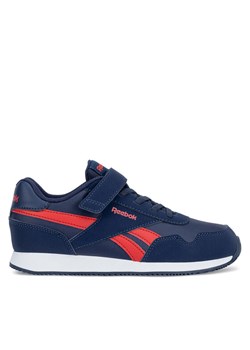 Sneakersy Reebok ROYAL CL JOGGER 3.0 1V 100220405 Granatowy ze sklepu eobuwie.pl w kategorii Buty sportowe dziecięce - zdjęcie 181274100