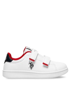 Sneakersy U.S. Polo Assn. TRACE002 Biały ze sklepu eobuwie.pl w kategorii Trampki dziecięce - zdjęcie 181274173