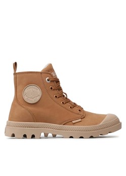 Trapery Palladium Pampa Hi Zip Wl 95982-252-M Brązowy ze sklepu eobuwie.pl w kategorii Workery damskie - zdjęcie 181274190