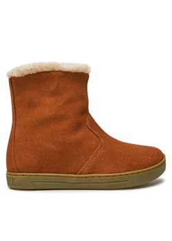 Kozaki Birkenstock Lille Kids Leve M 1020206 Brązowy - id: 0000304167225 - marki BIRKENSTOCK - 181274250 Kozaki Birkenstock Lille Kids Leve M 1020206 Brązowy ze sklepu eobuwie.pl w kategorii Buty zimowe dziecięce - zdjęcie 181274250