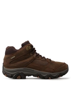 Trekkingi Merrell Moab Adventure 3 Mid Wp J003821 Brązowy ze sklepu eobuwie.pl w kategorii Buty trekkingowe męskie - zdjęcie 181274253