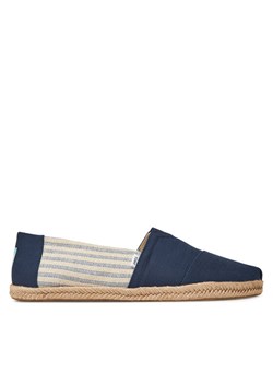 Espadryle Toms Alpargata Rope 10019897 Granatowy ze sklepu eobuwie.pl w kategorii Espadryle męskie - zdjęcie 181274443