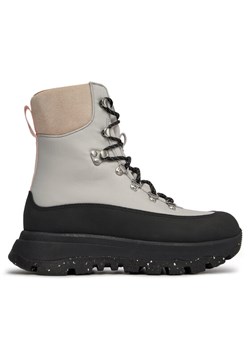 Trapery FitFlop Neo D-Hyker GP6-231 Szary ze sklepu eobuwie.pl w kategorii Workery damskie - zdjęcie 181274463