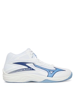 Buty halowe Mizuno Thunder Blade Z Mid V1GA2375 Biały ze sklepu eobuwie.pl w kategorii Buty sportowe męskie - zdjęcie 181274560