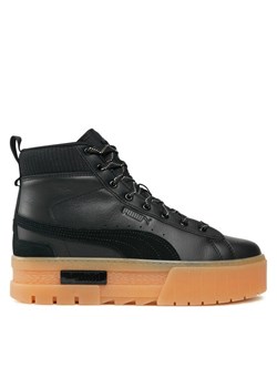 Sneakersy Puma Mayze Mid Gentle Wns 393085 01 Czarny ze sklepu eobuwie.pl w kategorii Trampki damskie - zdjęcie 181274701