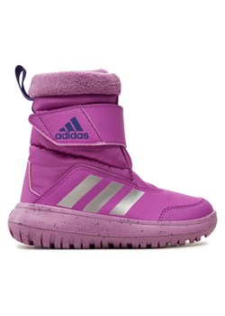 Śniegowce adidas Winterplay IE8673 Fioletowy ze sklepu eobuwie.pl w kategorii Buty zimowe dziecięce - zdjęcie 181274853