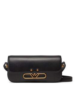 Torebka Emporio Armani EW001212 AF14786 UC001 Czarny ze sklepu eobuwie.pl w kategorii Listonoszki - zdjęcie 181274903