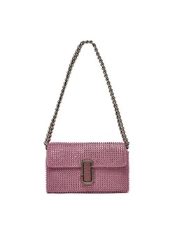 Torebka Marc Jacobs The Rhinestone J Marc Mini Shoulder Bag H912M06RE22 Srebrny ze sklepu eobuwie.pl w kategorii Kopertówki - zdjęcie 181274912