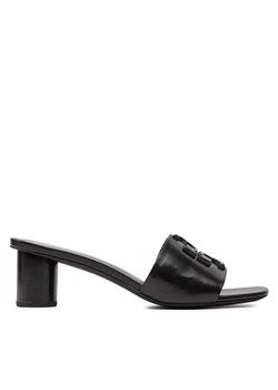 Klapki Tory Burch 147130 Czarny ze sklepu eobuwie.pl w kategorii Klapki damskie - zdjęcie 181274933