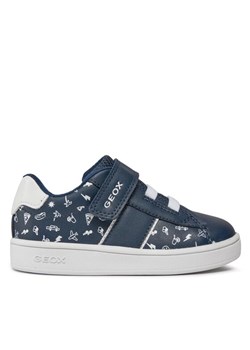 Sneakersy Geox B Eclyper Boy B455LA 00454 C4211 Granatowy ze sklepu eobuwie.pl w kategorii Trampki dziecięce - zdjęcie 181275201