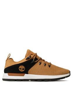 Sneakersy Timberland Sprint Trekr Low Knit TB0A64SM2311 Żółty ze sklepu eobuwie.pl w kategorii Buty sportowe męskie - zdjęcie 181275213