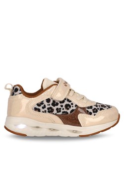 Sneakersy ZigZag Certiny Kids Shoe W/lights Z222301 Beżowy ze sklepu eobuwie.pl w kategorii Buty sportowe dziecięce - zdjęcie 181275244