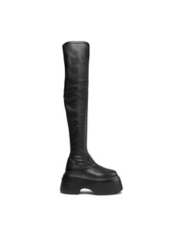 Muszkieterki Le Silla Kembra Tight 6451A020M1PPFAK001 Czarny ze sklepu eobuwie.pl w kategorii Kozaki damskie - zdjęcie 181275472