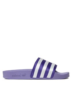 Klapki adidas adilette W GX8637 Fioletowy ze sklepu eobuwie.pl w kategorii Klapki damskie - zdjęcie 181275742