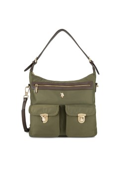 Torebka U.S. Polo Assn. BEUXT6389WIP Khaki ze sklepu eobuwie.pl w kategorii Torebki damskie - zdjęcie 181275851