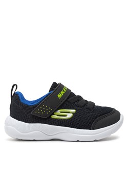 Sneakersy Skechers Mini Wanderer 407300N/BBLM Czarny ze sklepu eobuwie.pl w kategorii Buty sportowe dziecięce - zdjęcie 181275910