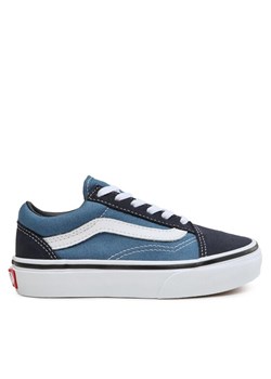 Tenisówki Vans Old Skool VN000W9TNWD Niebieski ze sklepu eobuwie.pl w kategorii Trampki dziecięce - zdjęcie 181275913