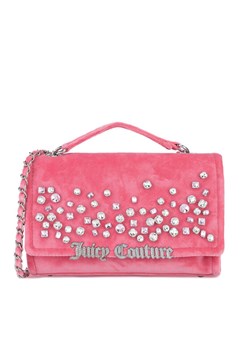 Torebka Juicy Couture BIJXT5513WYZ Różowy ze sklepu eobuwie.pl w kategorii Listonoszki - zdjęcie 181276021