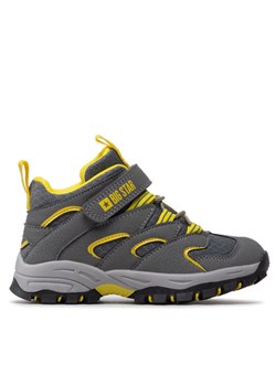 Trzewiki Big Star Shoes KK374152 Szary ze sklepu eobuwie.pl w kategorii Buty zimowe dziecięce - zdjęcie 181276044