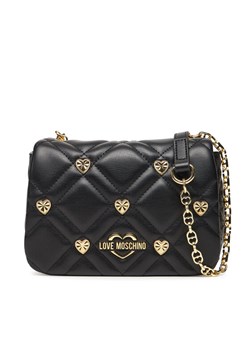 Torebka LOVE MOSCHINO JC4124PP1MLI0000 Czarny ze sklepu eobuwie.pl w kategorii Kopertówki - zdjęcie 181276223