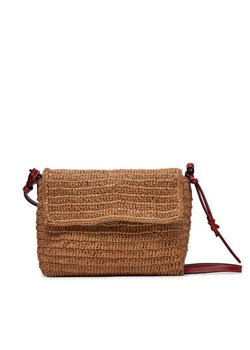 Torebka Manebi Summer Night Bag Medium V 9.2 AH Brązowy ze sklepu eobuwie.pl w kategorii Listonoszki - zdjęcie 181276254