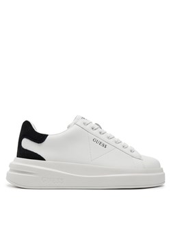 Sneakersy Guess Elbina FLJELB LEA12 Biały ze sklepu eobuwie.pl w kategorii Buty sportowe damskie - zdjęcie 181276304