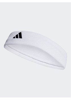Opaska materiałowa adidas Tennis Headband HT3908 Biały ze sklepu eobuwie.pl w kategorii Opaski do włosów - zdjęcie 181276383