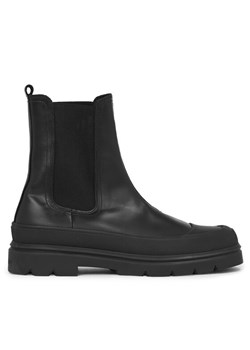 Sztyblety Calvin Klein Chelsea Boot High HM0HM01215 Czarny ze sklepu eobuwie.pl w kategorii Buty zimowe męskie - zdjęcie 181276411