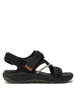 Sandały Merrell Terran 4 Backstrap J006412 Czarny ze sklepu eobuwie.pl w kategorii Sandały damskie - zdjęcie 181276453