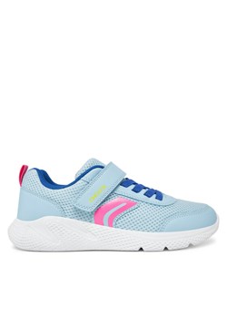 Sneakersy Geox J Sprintye J36FWB 1454 CM4K4 D Niebieski ze sklepu eobuwie.pl w kategorii Buty sportowe dziecięce - zdjęcie 181276494