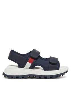 Sandały Tommy Hilfiger T3B2-33900-1591 M Granatowy ze sklepu eobuwie.pl w kategorii Sandały dziecięce - zdjęcie 181276670