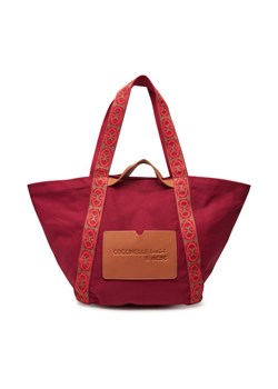 Torebka Coccinelle SXG C-Bounce Canvas E1 SXG 11 01 01 Bordowy ze sklepu eobuwie.pl w kategorii Torby Shopper bag - zdjęcie 181276792