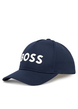 Czapka z daszkiem BOSS J51681 Granatowy - id: 0000304696497 - marki BOSS HUGO BOSS - 181276804 Czapka z daszkiem BOSS J51681 Granatowy ze sklepu eobuwie.pl w kategorii Czapki dziecięce - zdjęcie 181276804