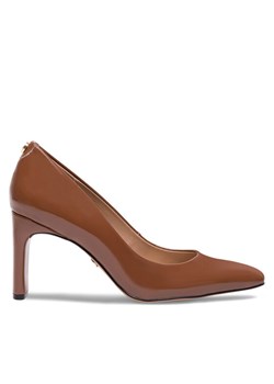 Czółenka Nine West 905901 Brązowy ze sklepu eobuwie.pl w kategorii Czółenka - zdjęcie 181276942