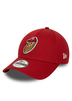 Czapka z daszkiem New Era Minor League 940 Nuts 60435082 Czerwony ze sklepu eobuwie.pl w kategorii Czapki z daszkiem męskie - zdjęcie 181277141