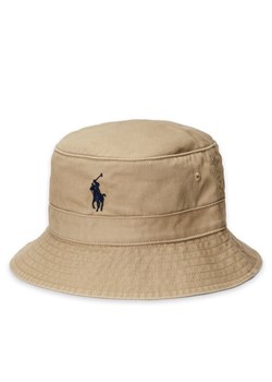 Kapelusz Polo Ralph Lauren 710798567014 Beżowy ze sklepu eobuwie.pl w kategorii Kapelusze damskie - zdjęcie 181277192