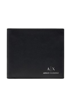 Duży Portfel Męski Armani Exchange 958097 CC845 00020 Czarny ze sklepu eobuwie.pl w kategorii Portfele męskie - zdjęcie 181277212