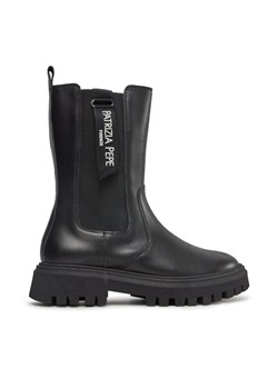 Botki Patrizia Pepe PJ734.01 Czarny ze sklepu eobuwie.pl w kategorii Botki - zdjęcie 181277253