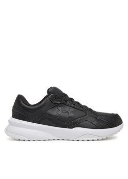 Buty na siłownię Under Armour Ua Edge Lthr 3028375 Czarny ze sklepu eobuwie.pl w kategorii Buty sportowe męskie - zdjęcie 181277352