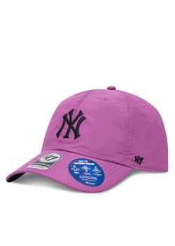 Czapka z daszkiem 47 Brand MLB New York Yankees brrr ’47 CLEAN UP B-BRRRC17BBU Fioletowy ze sklepu eobuwie.pl w kategorii Czapki z daszkiem damskie - zdjęcie 181277501