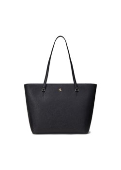 Torebka Lauren Ralph Lauren 431924351001 Czarny ze sklepu eobuwie.pl w kategorii Torby Shopper bag - zdjęcie 181277551