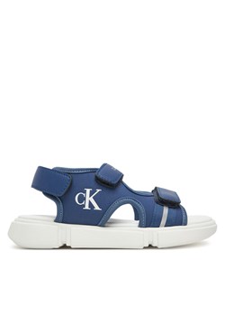 Sandały Calvin Klein Jeans V3B2-83023-1591 S Niebieski ze sklepu eobuwie.pl w kategorii Sandały dziecięce - zdjęcie 181277614