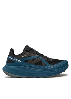 Buty do biegania Salomon Ultra Flow Gore Tex L47473900 Czarny ze sklepu eobuwie.pl w kategorii Buty sportowe męskie - zdjęcie 181277640