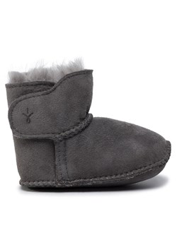 Śniegowce EMU Australia Baby Bootie B10310 Szary ze sklepu eobuwie.pl w kategorii Buciki niemowlęce - zdjęcie 181277782