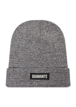 Czapka Diamante Wear 5544 Szary ze sklepu eobuwie.pl w kategorii Czapki zimowe damskie - zdjęcie 181278102