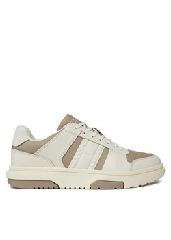 Sneakersy Tommy Jeans EM0EM01283 Écru ze sklepu eobuwie.pl w kategorii Buty sportowe męskie - zdjęcie 181278103