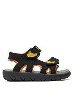 Sandały Timberland Perkins Row 2 Strap Sandal TB0A5M2DEDN1 Czarny ze sklepu eobuwie.pl w kategorii Sandały dziecięce - zdjęcie 181278110