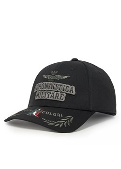 Czapka z daszkiem Aeronautica Militare 251HA1104CT2261 Czarny ze sklepu eobuwie.pl w kategorii Czapki z daszkiem męskie - zdjęcie 181278123