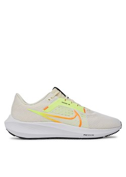 Buty do biegania Nike Air Zoom Pegasus 40 DV3853-101 Beżowy ze sklepu eobuwie.pl w kategorii Buty sportowe męskie - zdjęcie 181278133