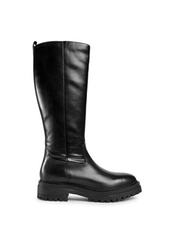 Oficerki Geox D Iridea C D04HRC 05443 C9999 Czarny ze sklepu eobuwie.pl w kategorii Kozaki damskie - zdjęcie 181278263